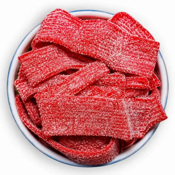 پاستیل توت فرنگی ترش ( ۱۰۰ گرم )