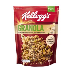 گرانولای جو دوسر پسته و شکلات سفید کلاگز Kellogg's GRANOLA