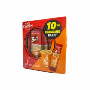 کافی میکس ساده Ulker Cafe Crown (اولکر کافه کرون) 3 در ۱ 10 تایی