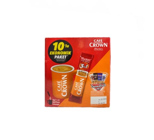 Ulker Cafe Crown Coffee Mix 3in1 x10
