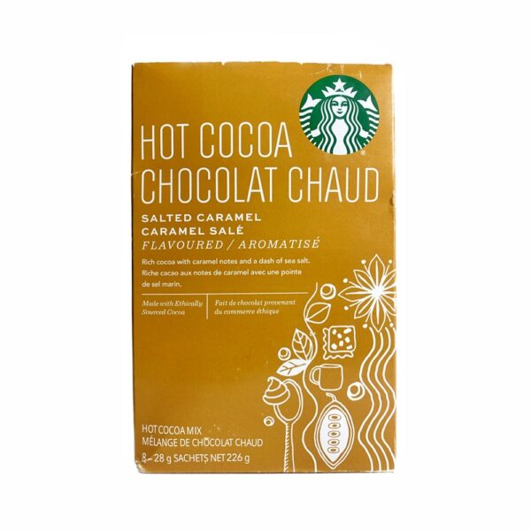 هات چاکلت فوری استارباکس طعم کارامل نمکی – Starbucks