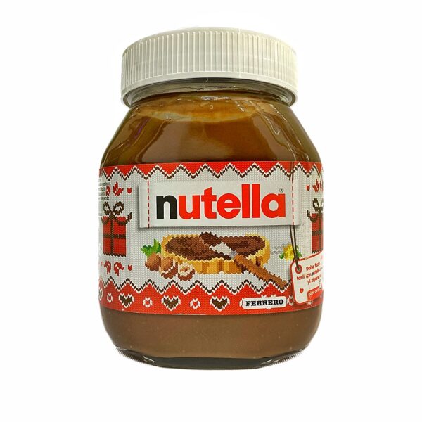 شکلات صبحانه نوتلا 630 گرمی طرح کریسمس (Nutella)