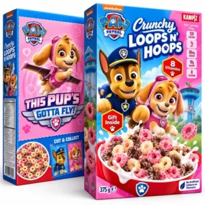 کورن فلکس میوه ای سگ های نگهبان (۳۵۰ گرم) paw patrol