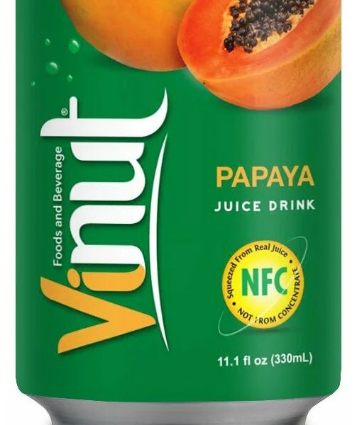 آبمیوه وینات با طعم پاپایا Vinut Juice papaya