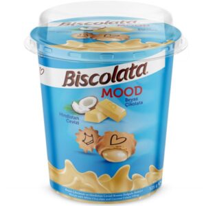 بیسکولاتا لیوانی مغزدار نارگیلی Biscolata