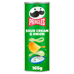 چیپس پیاز و خامه ترش ۱۶5 گرم پرینگلز – pringles
