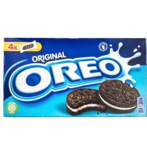 بیسکوییت کرم وانیل ۱۶ عددی جعبه ای اوریو – oreo