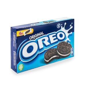 بیسکوییت کرم وانیل ۱۶ عددی جعبه ای اوریو – oreo