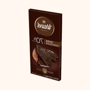 شکلات تلخ 70٪ واول 100 گرمی