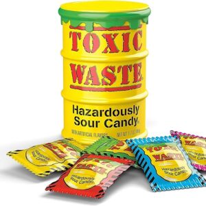 آبنبات ترش زرد Toxic Waste