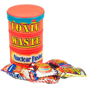 آبنبات ترش نارنجی Toxic Waste