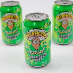 نوشیدنی ترش وارهدز با طعم سیب warheads