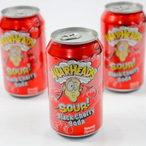 نوشیدنی ترش وارهدز با طعم گیلاس warheads