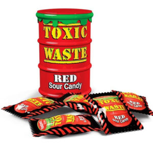 آبنبات ترش قرمز Toxic Waste