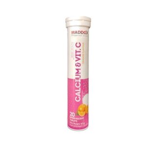 قرص جوشان آلمانی مادوکس MADDOX Calcium +VIT C کلسیم و ویتامین ث