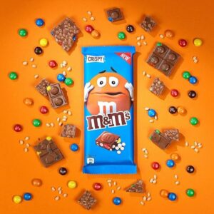 شکلات تابلت کریسپی ام اند ام (150 گرم) m&m