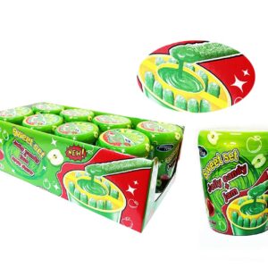 پاستیل سطلی با سس ترش ( سیب سبز )