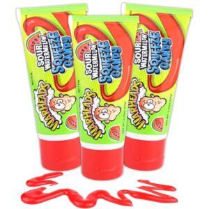 ژل خوراکی خیلی ترش وارهدز مدل تیوپی (64 گرم) WARHEADS