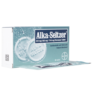 قرص جوشان آلکا سلتزر Alka-Seltzer 324 mg تاریخ 2028