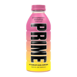 نوشیدنی پرایم(PRIME) با طعم توت فرنگی و موز ۵۰۰ml