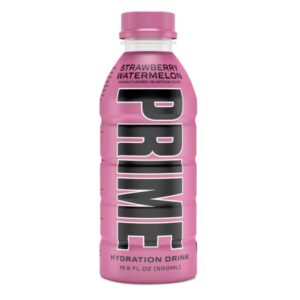 نوشیدنی پرایم(PRIME) با طعم توت فرنگی و هندوانه ۵۰۰ml