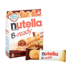 بیسکوییت فندقی 6 عددی نوتلا Nutella B-ready