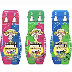 اسلایم خوراکی ترش دابل دراپ وارهدز (30 میل) warheads