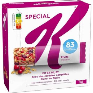 غلات بار اسپشیال کی با طعم میوه ای 6 عددی