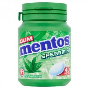 آدامس منتوس با طعم نعنا بدون شکر 56 گرم mentos