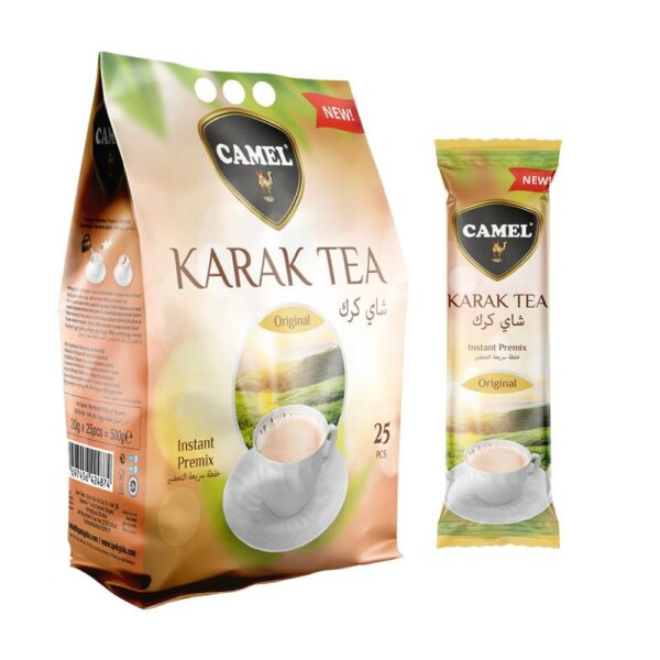 چای کرک کمل با طعم ساده ( اورجینال ) ۵۰۰ گرم ۲۵ عدد CAMEL