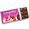 شکلات تخته ای شوگوتن با مغز ماست توت فرنگی (۱۰۰ گرم) schogetten