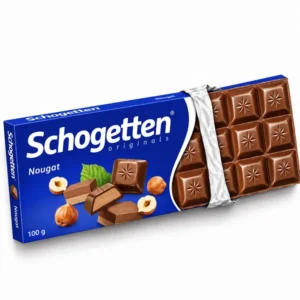 شکلات تخته ای شوگوتن با مغز کرم فندق (۱۰۰ گرم) schogetten