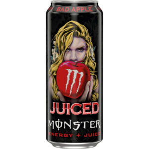 نوشیدنی مانستر(monster) مدل BAD APPLE با طعم سیب ۵۰۰ml