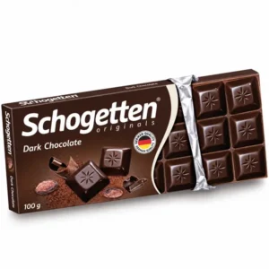 شکلات تخته ای شوگوتن با مغز شکلات تلخ (۱۰۰ گرم) schogetten