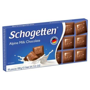 شکلات تخته ای شوگوتن شیری (۱۰۰ گرم) schogetten