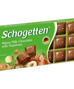 شکلات تخته ای شوگوتن با مغز فندق (۱۰۰ گرم) schogetten
