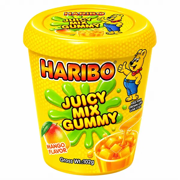 پاستیل با سس ترش انبه هاریبو Hariboo