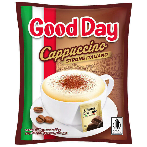 کاپوچینو گوددی استرانگ ایتالیانو ۵۰۰ گرمی | Good Day