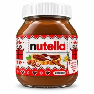 شکلات صبحانه نوتلا 630 گرمی طرح کریسمس (Nutella)