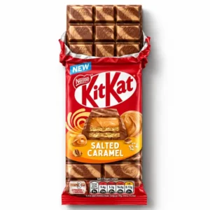 شکلات تخته ای کیت کت نستله Nestle kitkat مدل کارامل نمکی Salted Caramel