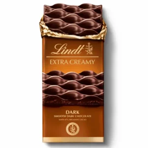 شکلات تابلت اکسترا کرمی تلخ لینت ۸۰ گرم | Lindt Dark