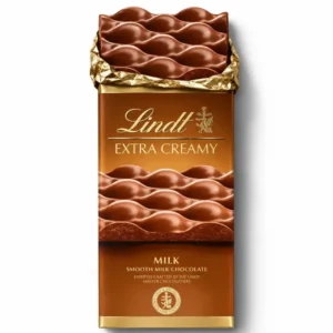 شکلات تابلت اکسترا کرمی شیری لینت 80 گرم | Lindt Milk
