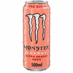نوشیدنی مانستر(monster) مدل ULTRA PEACHY KEEN طعم هلو ۵۰۰ml