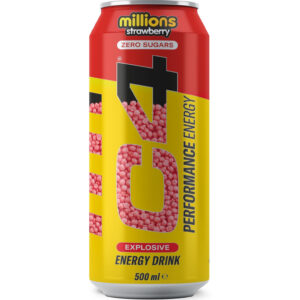 نوشیدنی انرژی زا C4 مدل MILLIONS STRAWBERRY