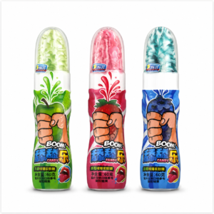 آبنبات فشاری همراه با سس Sqeeze pop