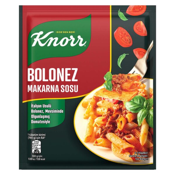 سس بولونز مخصوص پاستا به سبک ایتالیایی کنور Knorr