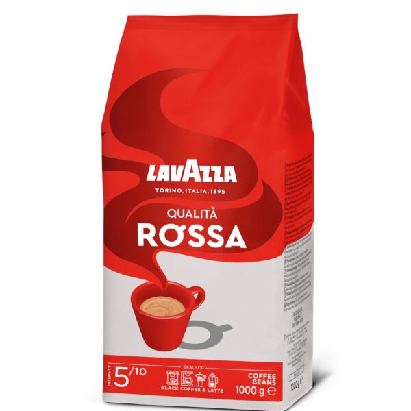 دانه قهوه لاوازا کوالیتا روسا قرمز 1 کیلویی Lavazza