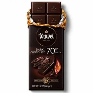 شکلات تلخ 70٪ واول 100 گرمی