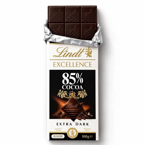 d3e10e21-baba-48f4-a96a-bd5a081e0408 شکلات تخته ای لینت تلخ 85 درصد اکسلنس Lindt Excellence