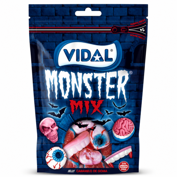پاستیل میکس هیولایی ویدال (Vidal Monster Mix) ۱۸۰ گرم